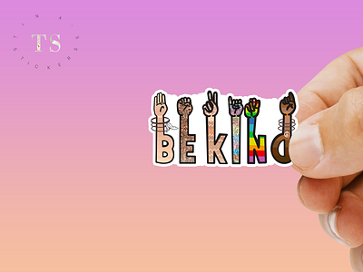 Be Kind Sticker