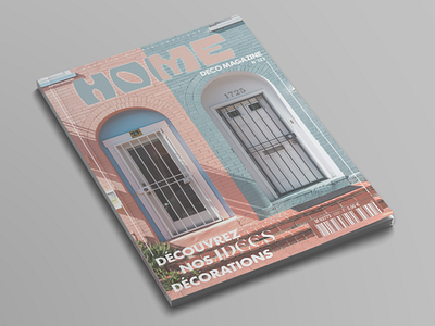 HOME magazine aesthetic cover design designgraphic graphic graphicdesign graphisme infographic infographie magazine photographie photoshop