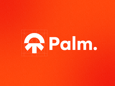 Palm. Asri - Real Estate Regency Logo Branding