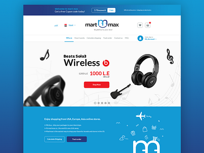 mart max ui ux - ecommerce website design ecommerce martmax ui uiux website