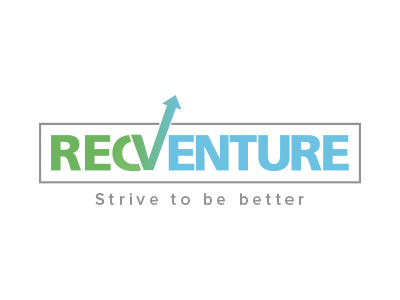 Recventure adventure design freelance graphic logo lshazly recruitment