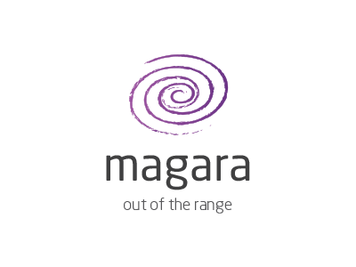 Magara Coworking space coworking design freelance galaxy graphicdesign logo lshazly lshazly.com magara space