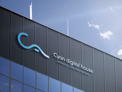 Cyan digital house cyan cyandigital cydh design designer egypt inspiration logo logodesign lshazly