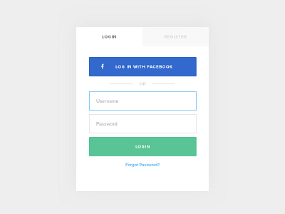 Login Panel login panel