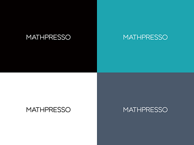 Branding - MATHPRESSO CI bi brand identity branding ci education education app edutech logo