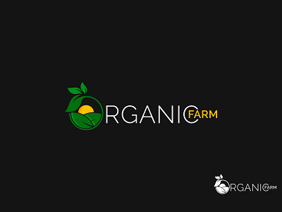 ORGANIC FARM LOGO designer farm farm logo farmlogs freelance freelance designer freelancer graphic design health healthy homepage logos nature nature logo organic organic logo website website design
