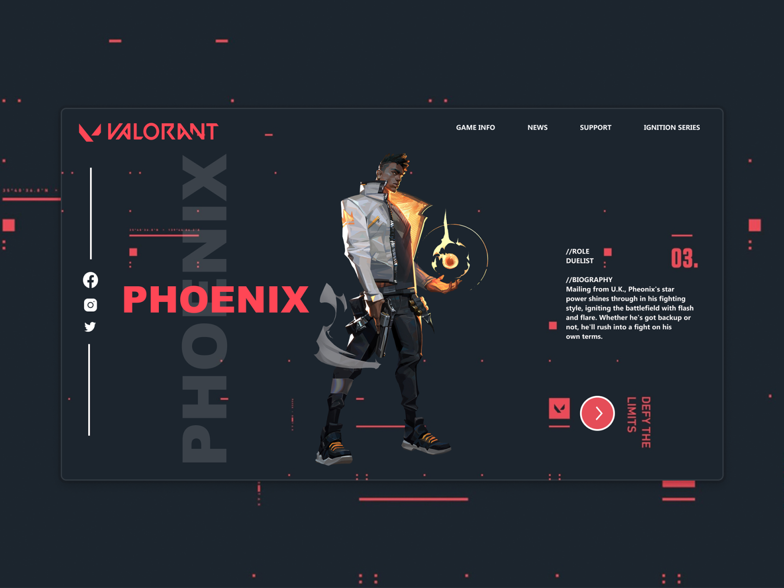 Phoenix VALORANT by Ramima Rafsana on Dribbble