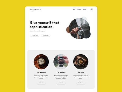 Watch Site Design