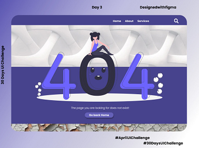 Error 404 page branding coreldrawx7 design figma illustration oke ui ux vector web