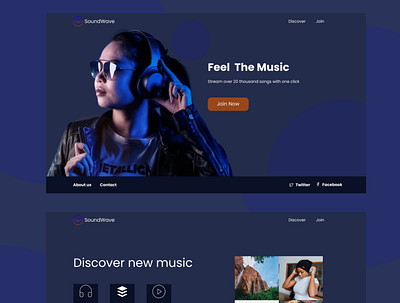 Music App branding design figma illustration oke ui ux vector