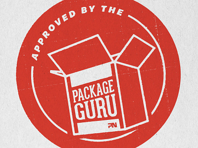 Package Guru Seal bemio box corporate geared logo packaging seal