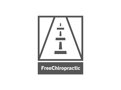 Chiropractic Logo chiropractic chiropractor clean geometric lines logo mark minimal