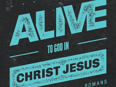 Romans 6:11 - Distressed