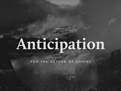 Anticipation composite dark jesus series brand