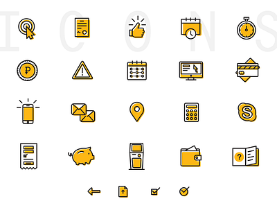 OneClickMoney Icons