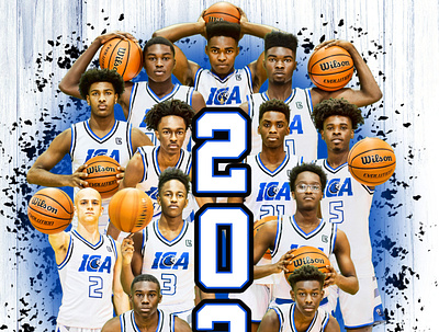 Sports Team Poster/Schedule graphic design photoshop photoshop editing sports design sports poster