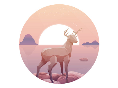 Low Poly Deer