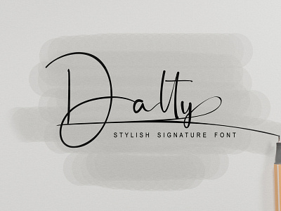 Dalty animation branding graphic design motion graphics signature ui wedding
