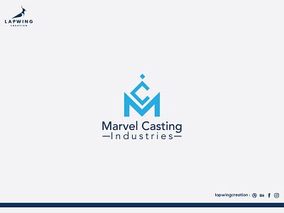 MC MONOGRAM LOGO DESIGN