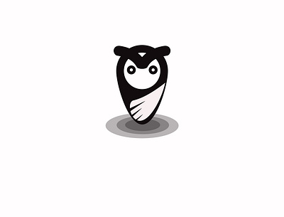 Owl pin location apk logo app branding design graphic design logo vector website