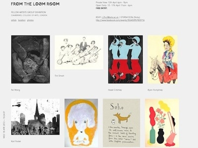 Ftlr Website gallery grid minimal wordpress