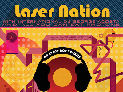 Laser Nation Event Poster