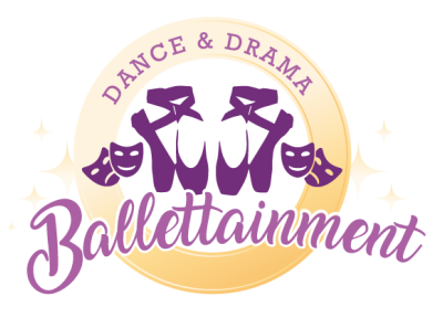 Danceschool logo dance drama logo shoes