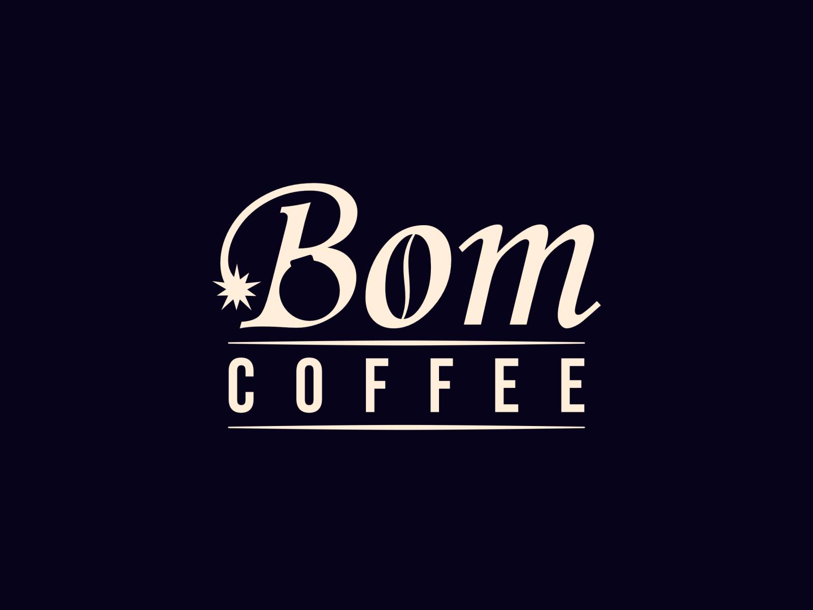 Logo Bom Coffee by Andhika Dwi Khalisyahputra on Dribbble
