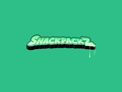 SnackpackZ Logo adobe photoshop adobeillustator logodesign