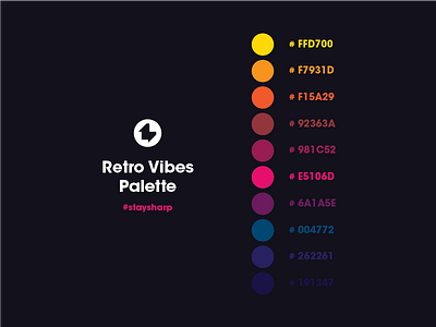 Color Palette - Retro Vibes