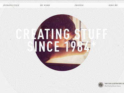 Creating Stuff design new site web