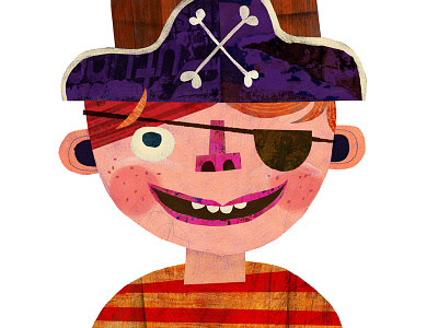 Pirate! ARRR! illustration kids