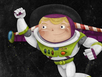 Caleb Lightyear illustration kids