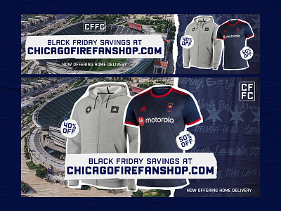 Chicago Fire FC Sale Collateral ad chicago chicago fire chicago fire fc chicago soccer digital marketing sale sales social design