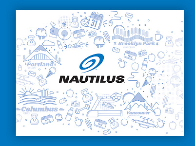 Nautilus Illustrations corporate digital illustrations nautilus
