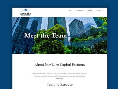 Meet The Team Webpage