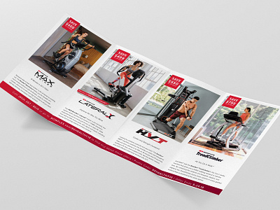 Brochure Design bowflex brochure fitness mailer marketing print