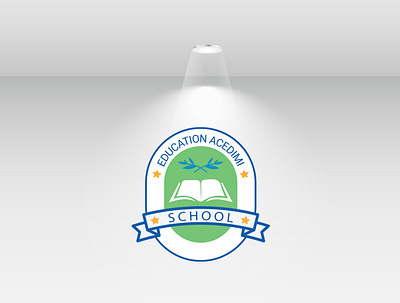 education accedemi school logo academy logo branding college logo design graduation logo icon minimal typography university logo web