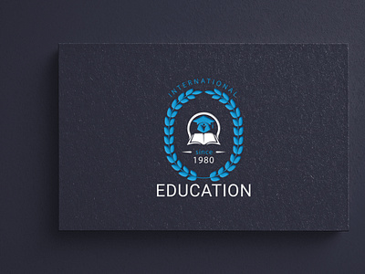 international education logo  for school,colloge University.