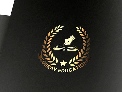 sourav education logo for school,colloge University.