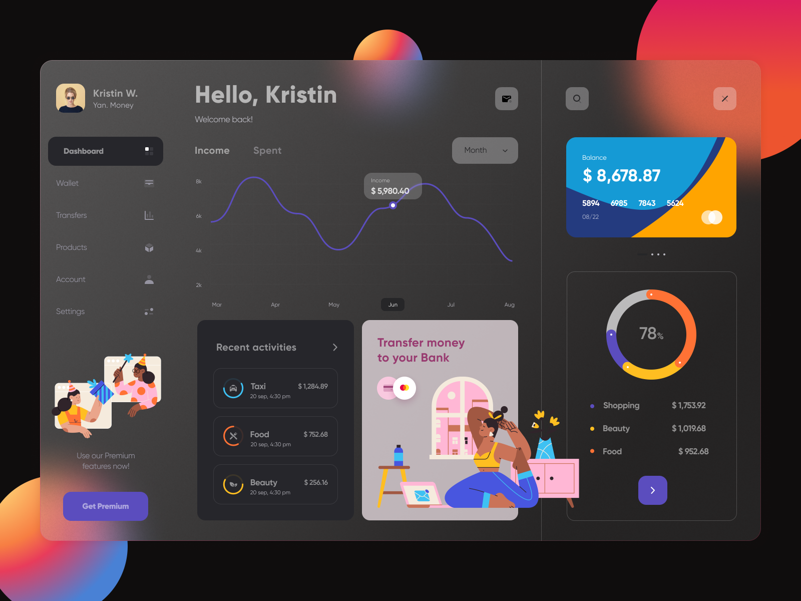 Glass effect by Rade Janjusevic 🔥 on Dribbble