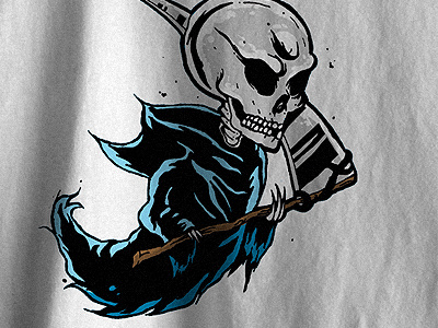 The Reaper drawing illustration reaper