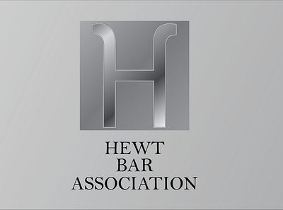 Hewt Bar Association graphic design legal office monogram logo