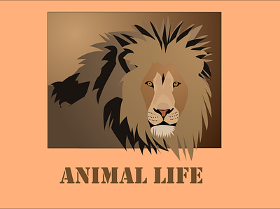 Animal Life Logo animal art animal logo illustration logo design tracing