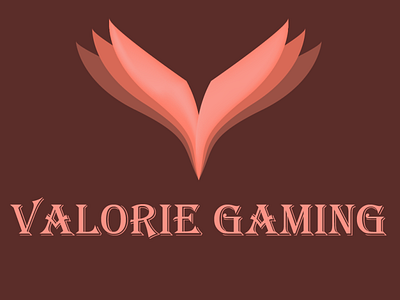 Valorie Gaming Logo branding gaming logo graphic design logo design minimalist logo