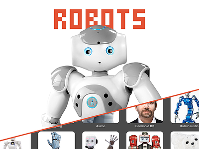IEEE Robots for iPad app design development education ieee interface ios ipad learn product robot ui
