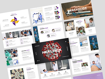 Health presentation template power point layoutdesign powerpoint powerpoint template presentation template