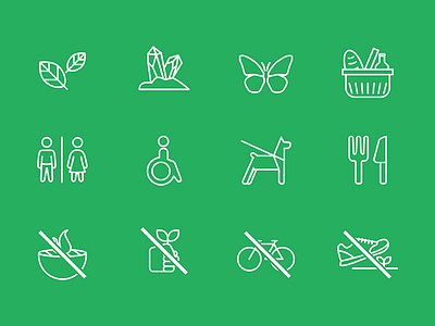 Some icons for Natural History Museum botanical garden botany geology history icons museum natural pictograms zoology