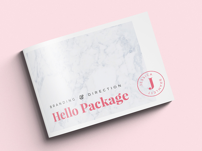 Jessica Bramlett Media Kit book layout editorial media kit