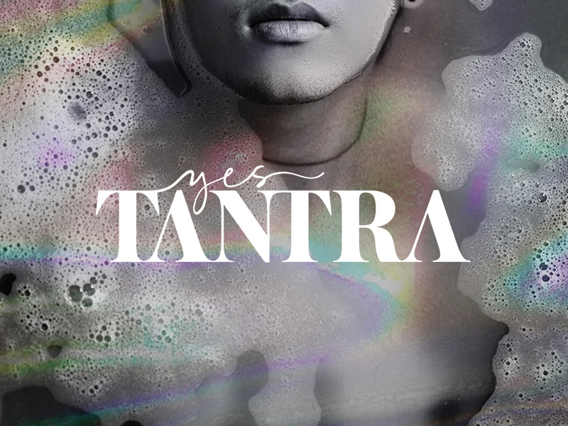 Yes Tantra serif logo branding